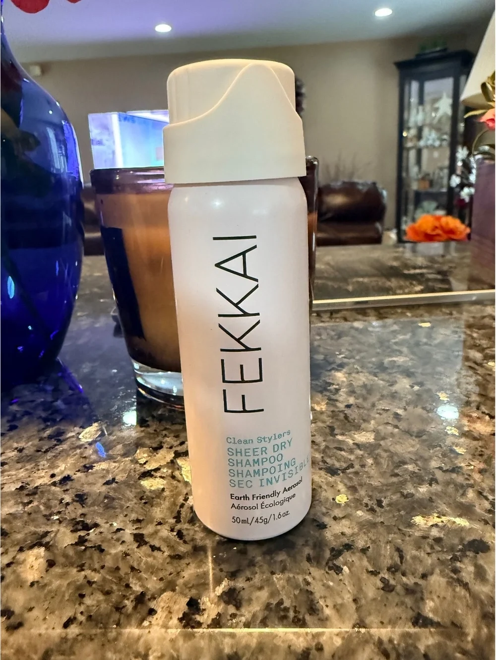 Fekkai Sheer Dry Shampoo 50ml / 1.6oz Earth Friendly Aerosol
